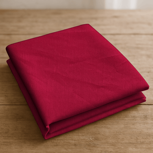 Cotton Lawn Plain Red
