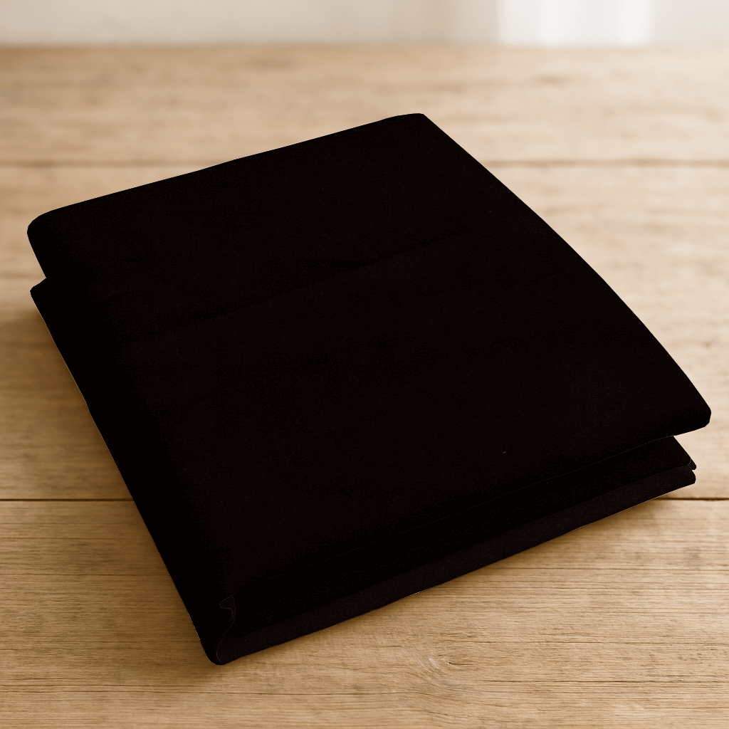 Cotton Lawn Plain Black