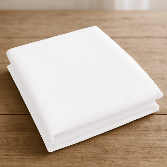 Cotton Lawn Plain White